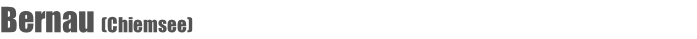 Bernau (Chiemsee)
